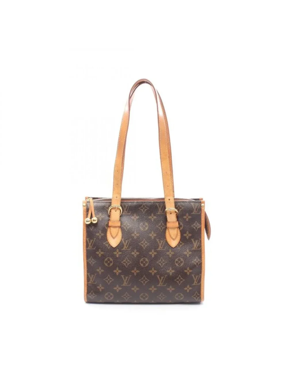Louis Vuitton Tote Popincourt Monogram Canvas Leather